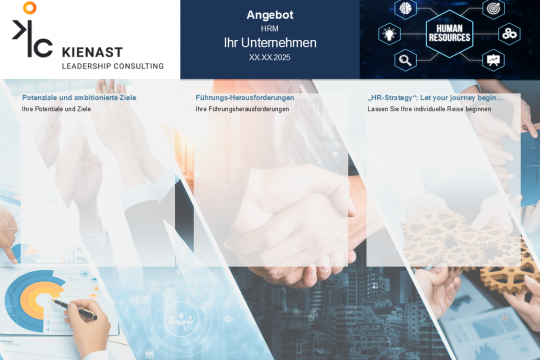 Illustration strategischer HR-Ziele und Herausforderungen – Beginn individueller HR-Reise