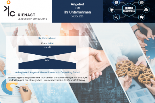 Visualisierung des Mehrwerts durch effizientes HR-Management – Bedarf und Ergebnis gegenübergestellt