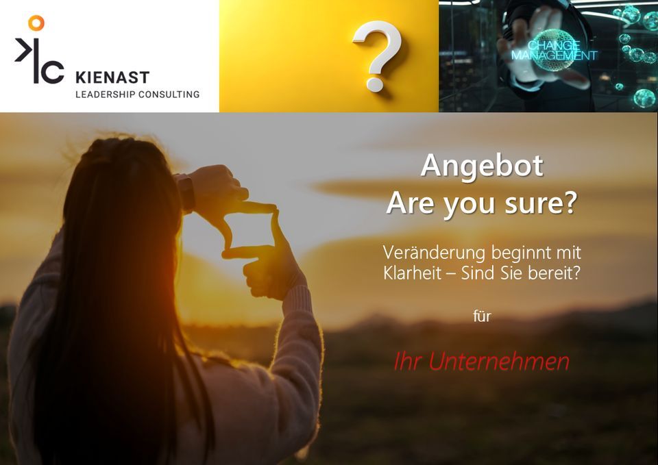 Einführung ins Angebot