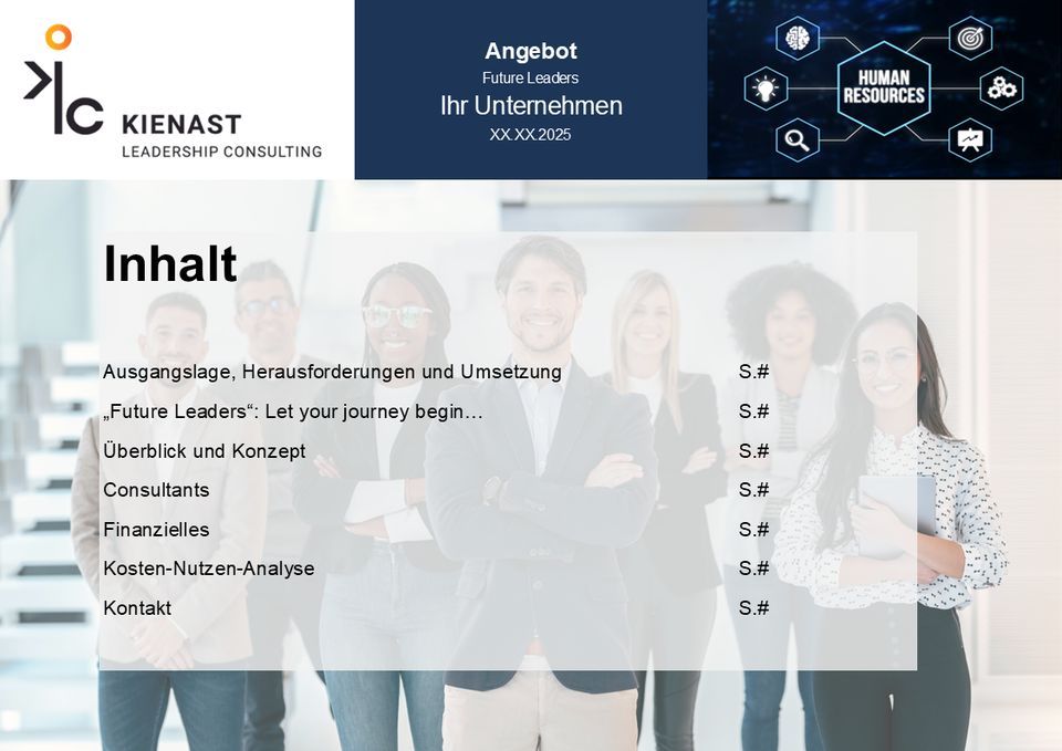 Inhaltsübersicht des Angebots