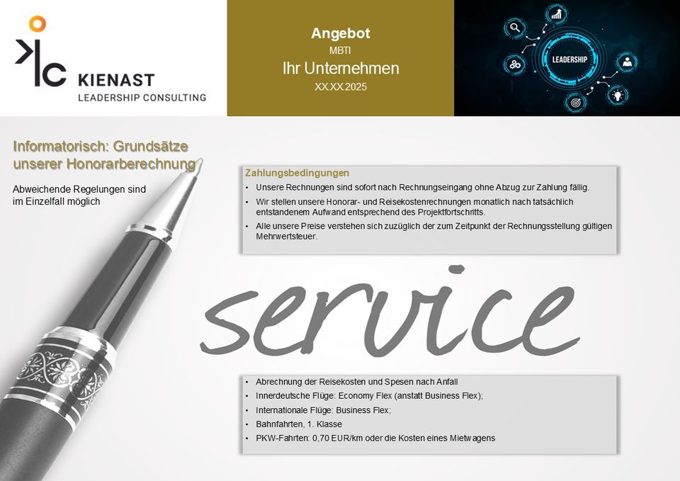 Honorargestaltung und Zahlungsmodalitäten