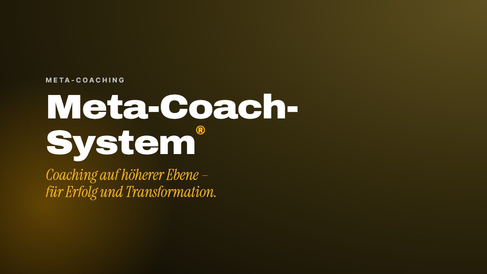 Methoden und Prozesse Executive Coaching